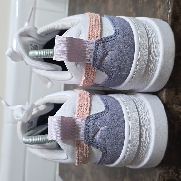 Puma Women's Sneakers - White and Pink - Picture 4 of 8